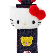 SANRIO HELLO KITTY DENIM KEYCHAIN