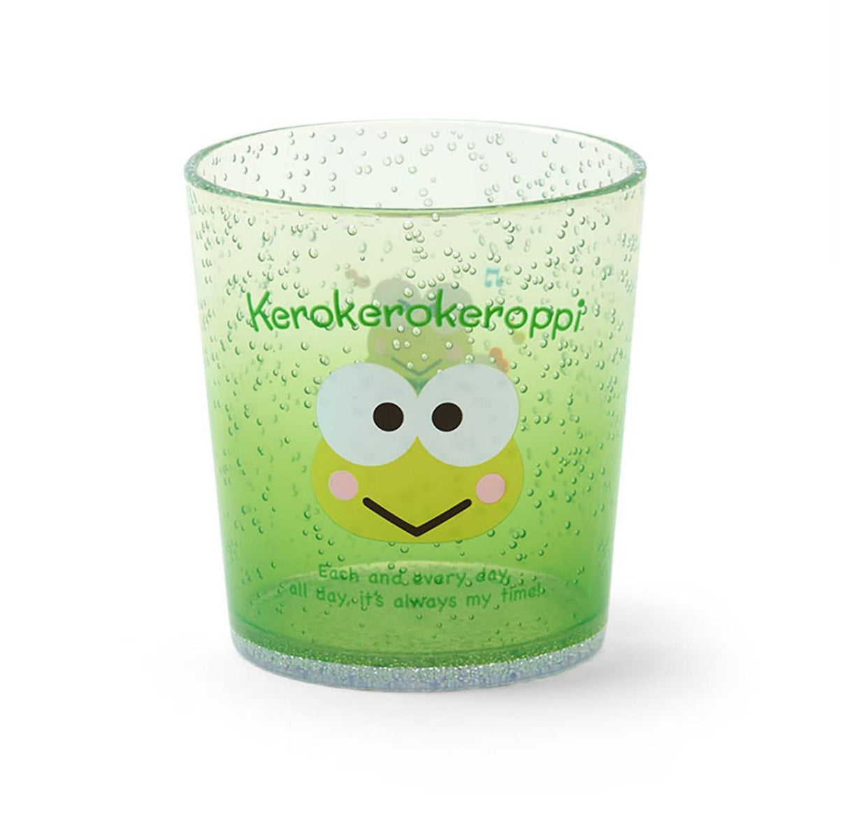 SANRIO ORIGINAL KEROPPI CLEAR TUMBLER