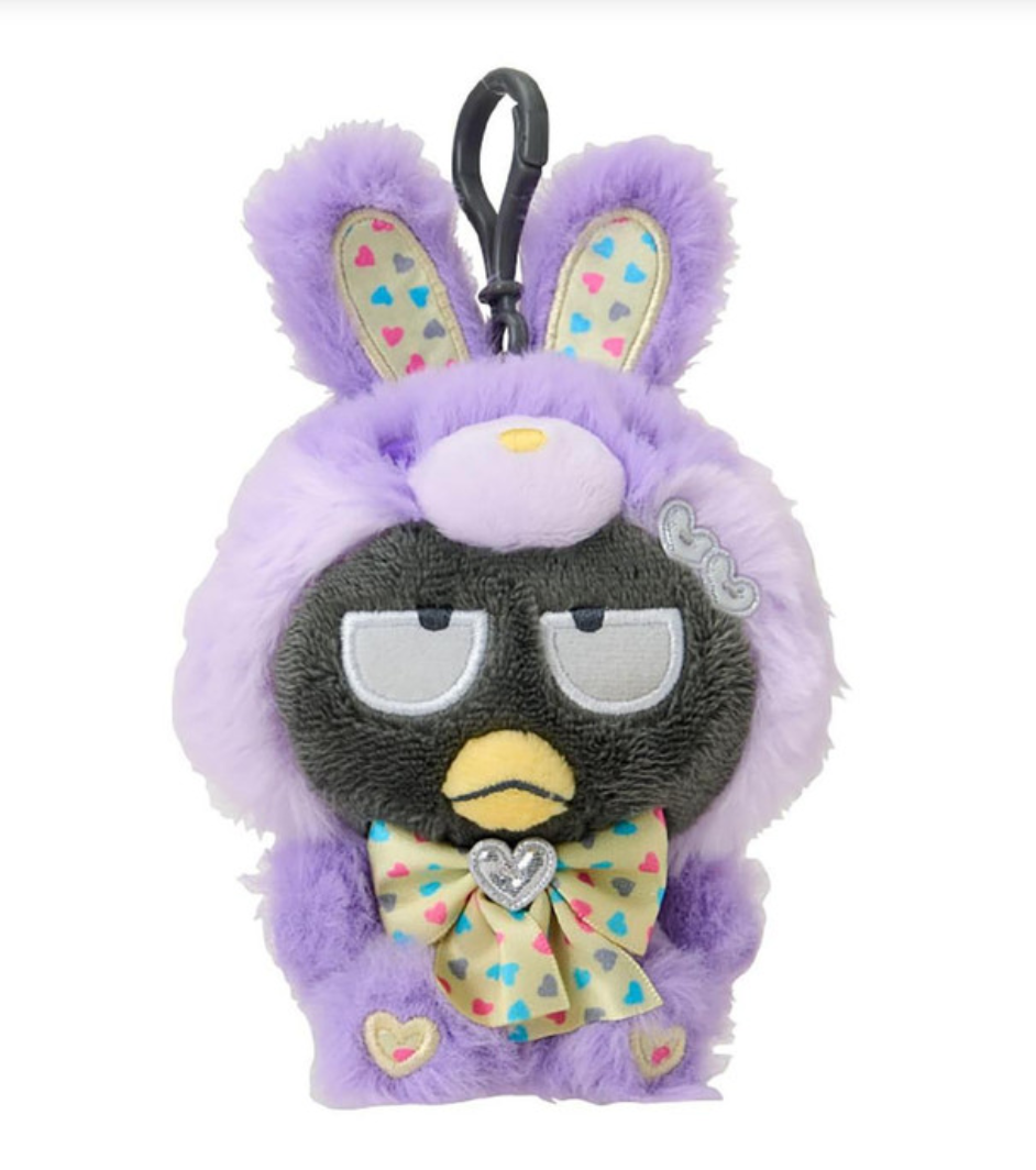 SANRIO ORIGINAL BADTZ MARU MASCOT HOLDER SPRING RABBIT