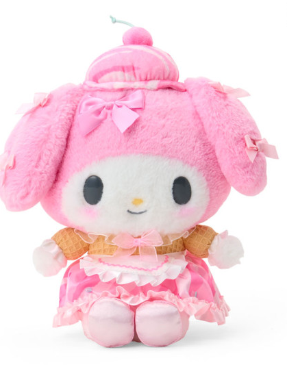 SANRIO ORIGINAL MY MELODY DREAMY ICE CREAM PLUSH TOY