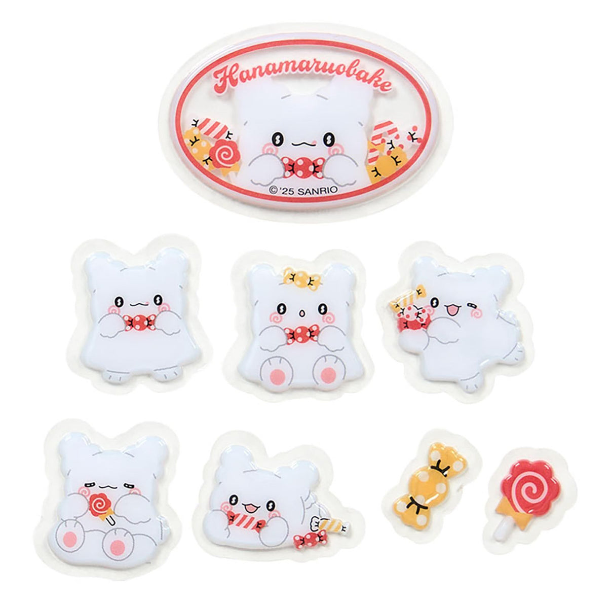 SANRIO ORIGINAL HANAMARUOBAKE STICKER SET