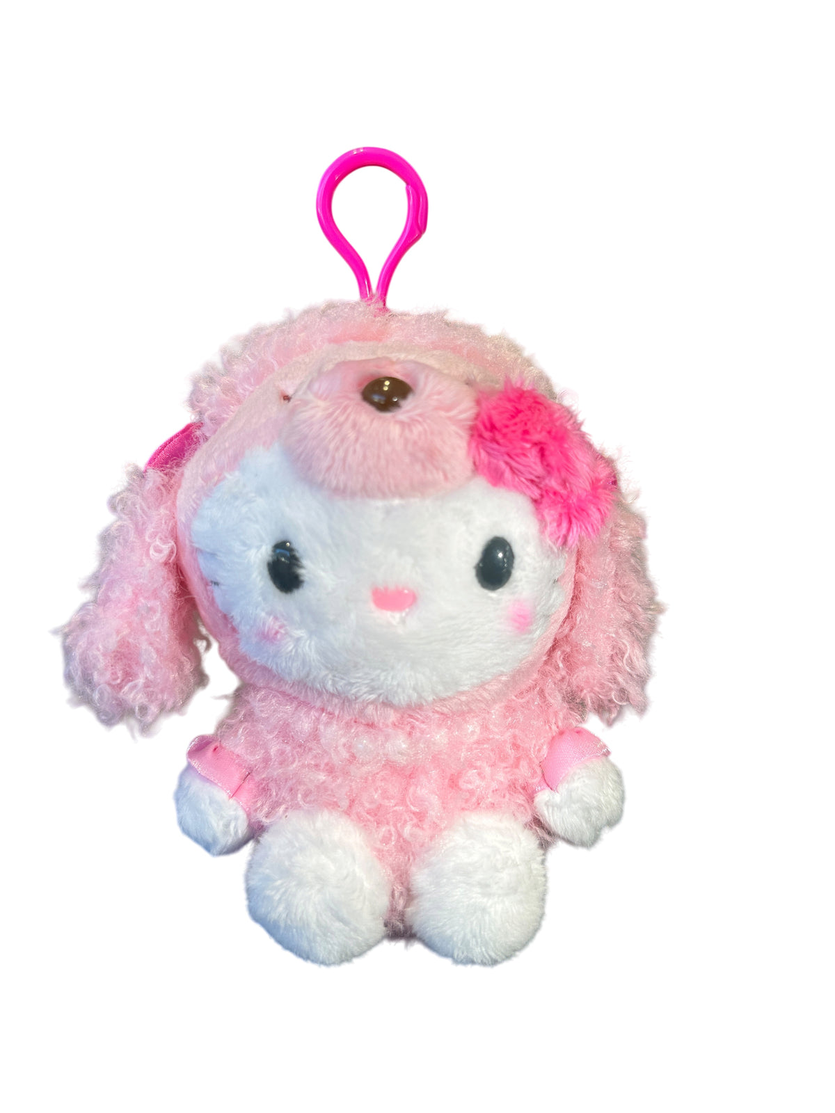 SANRIO HELLO KITTY MASCOT CLIP ON POODLE DOG