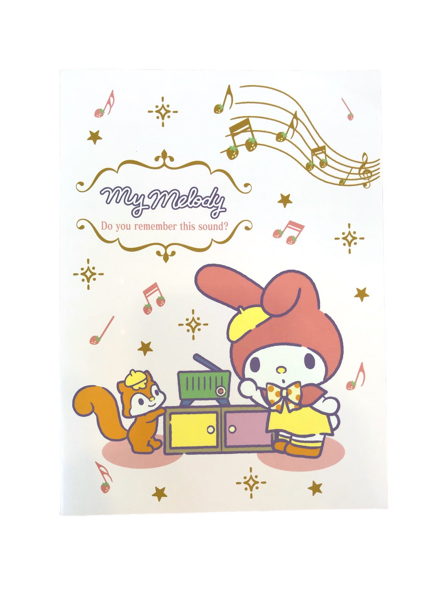 SANRIO JAPAN ORIGINAL MY MELODY A5 NOTEBOOK