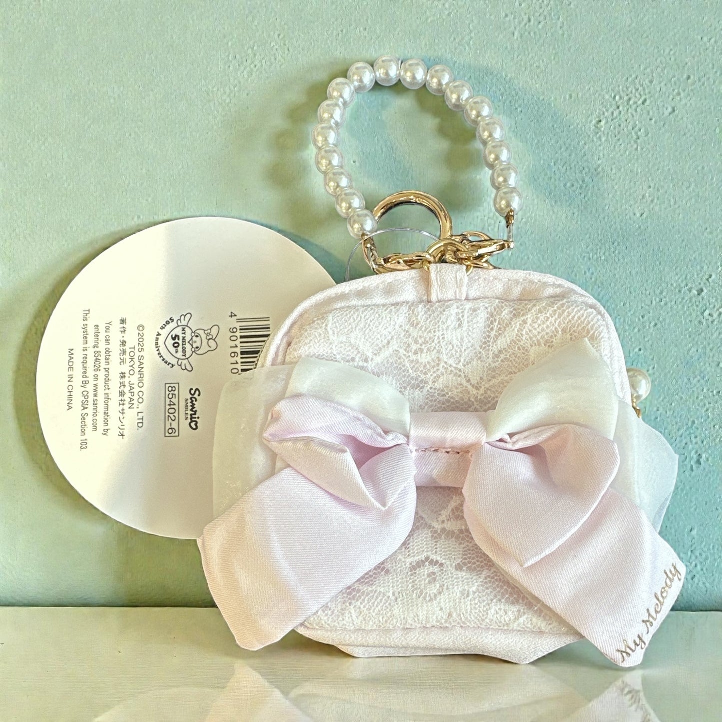 SANRIO ORIGINAL MY MELODY 50TH ANNIVERSARY KIMONO POUCH