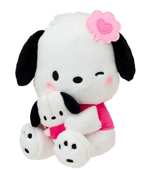 SANRIO ORIGINAL POCHACCO PLUSH TOY (I LOVE ME)