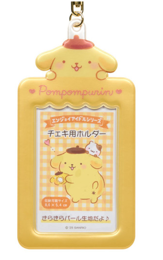 SANRIO ORIGINAL POMPOMPURIN INSTAX CASE CHARM ENJOY IDOI
