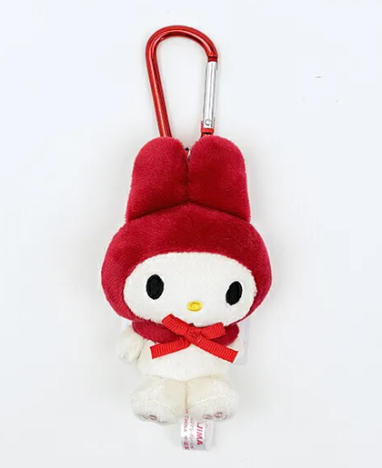 SANRIO ORIGINAL MY MELODY CLASSIC MASCOT WITH CARABINER MELOKURO