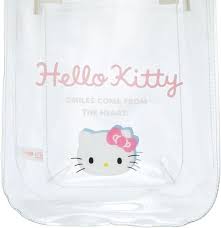 SANRIO JAPAN ORIGINAL HELLO KITTY CLEAR SHOULDER HANDBAG