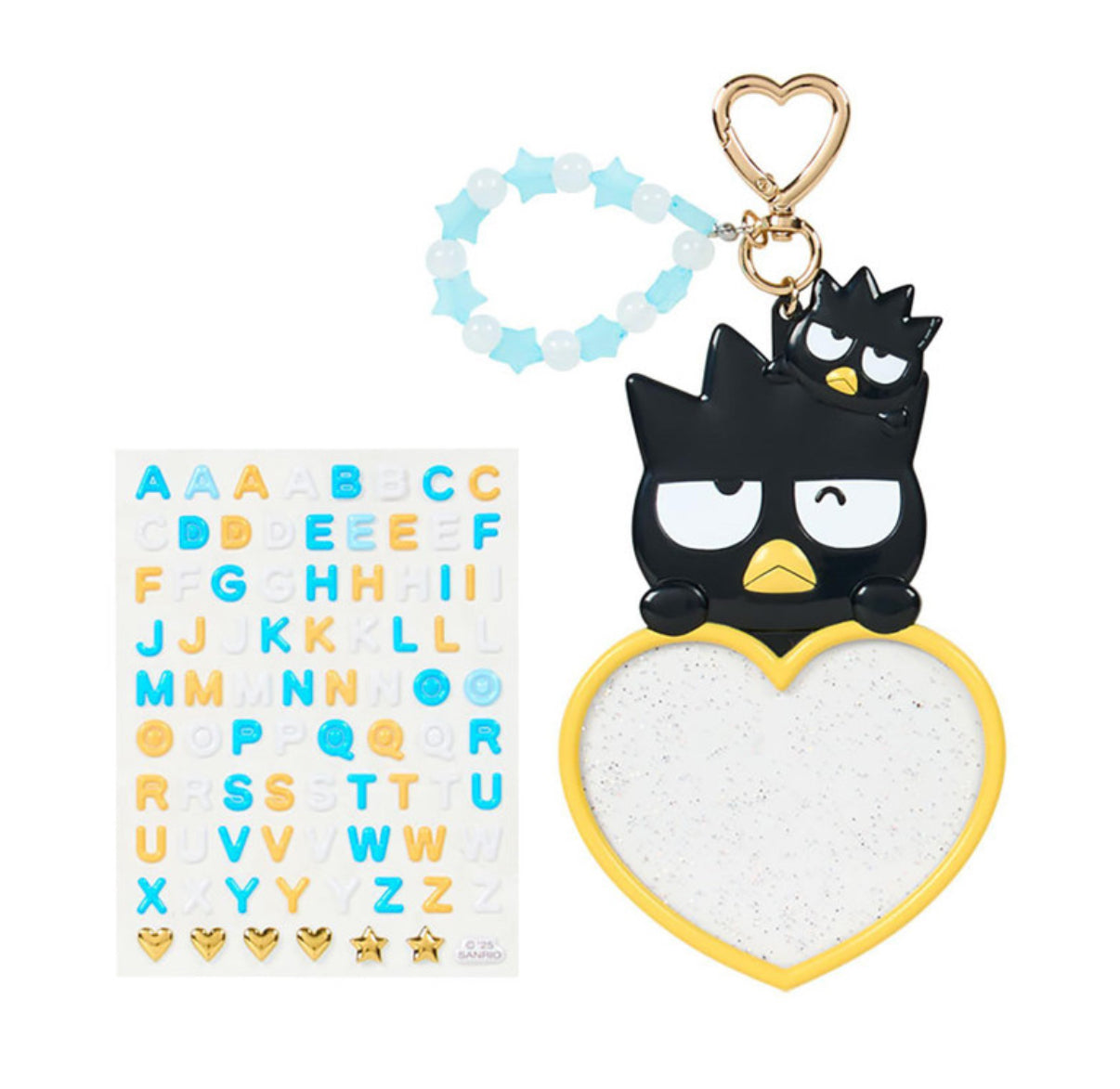 SANRIO ORIGINAL BADTZ MARU CUSTOM KEYCHAIN
