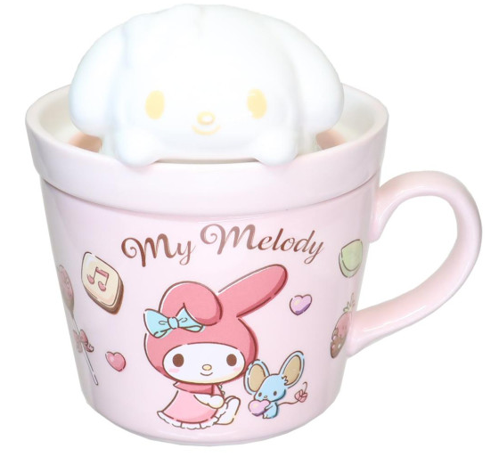 SANRIO ORIGINAL MY MELODY MASCOT MUG CAFE LATTE ART