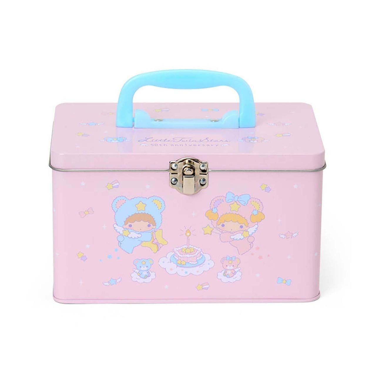 SANRIO ORIGINAL LITTLE TWIN STARS TIN TRUNK STARRY SKY ANGEL