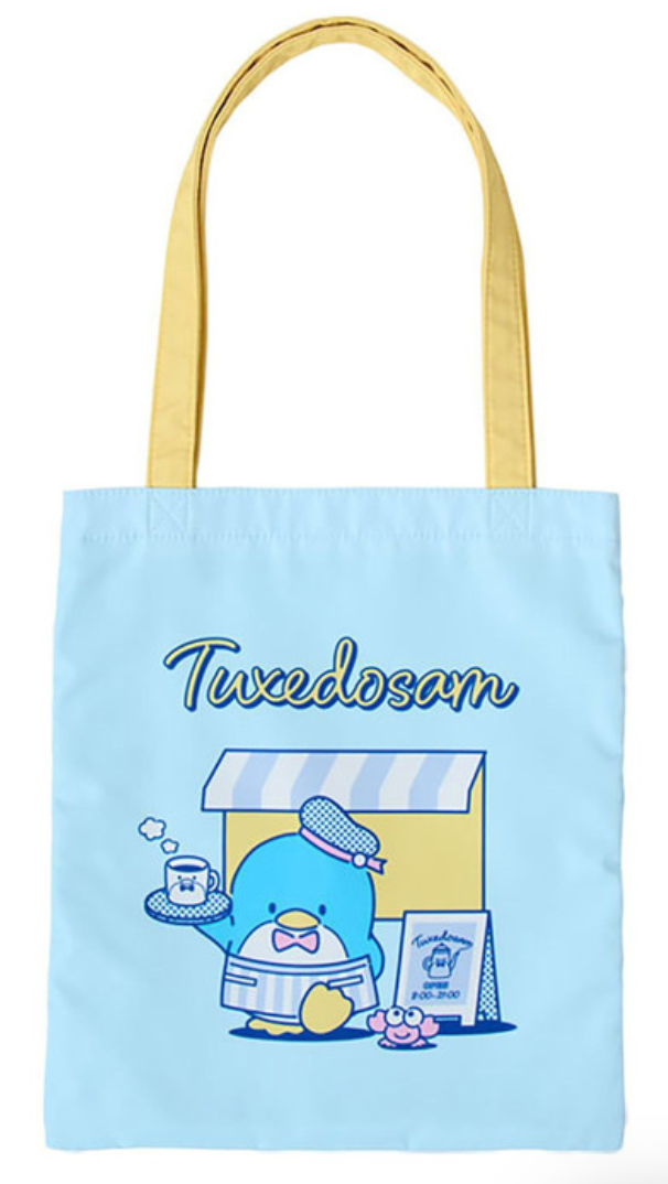 SANRIO ORIGINAL TUXEDOSAM CAFE DESIGN TOTE BAG