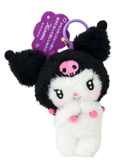 SANRIO ORIGINAL KUROMI MASCOT HOLDER (CHARACTER AWARDS 3RD EDITION I WANT YOU TO LIKE ME A LOT)
