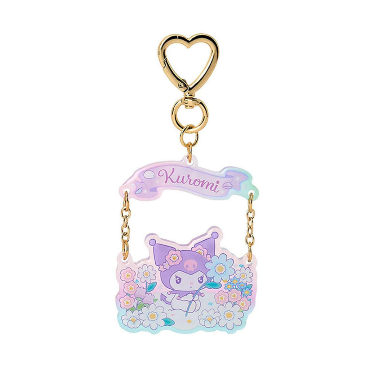 SANRIO KUROMI ACRYLIC KEYCHAIN (EVERYONE IS A STAR)