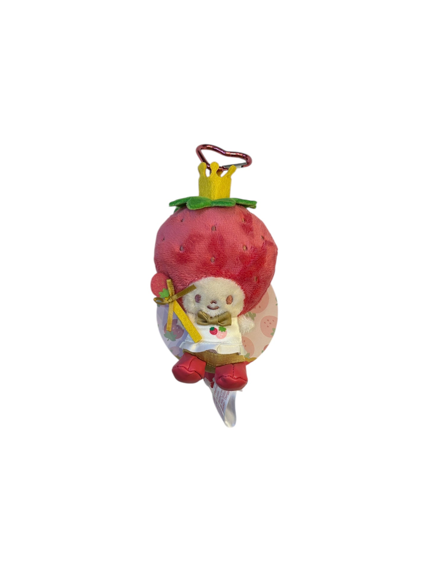 SANRIO ORIGINAL STRAWBERRY KING MASCOT PLUSH 50TH ANNIVERSARY STRAWBERRY