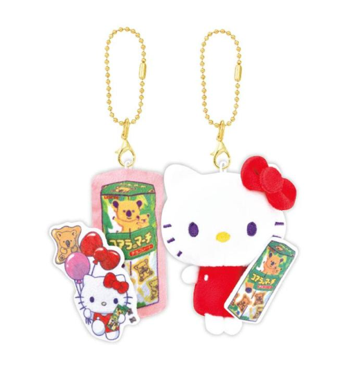 SANRIO ORIGINAL X LOTTE HELLO KITTY NICO PLUSH KEYCHAIN