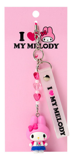 SANRIO ORIGINAL MY MELODY I LOVE SANRIO CHARACTERS MASCOT STRAP