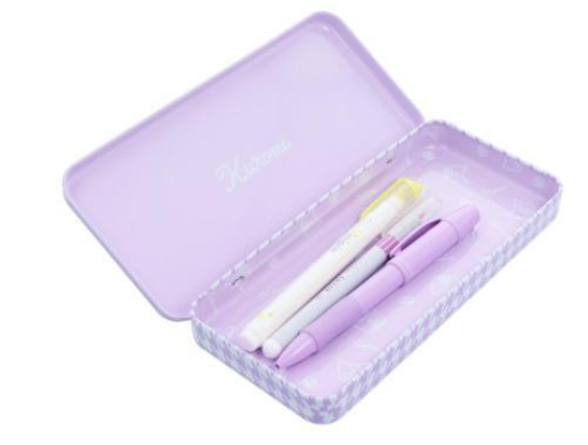 SANRIO ORIGINAL KUROMI TIN PEN CASE