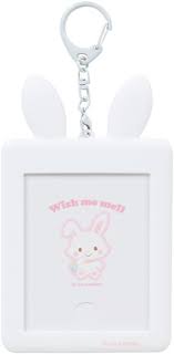 SANRIO JAPAN ORIGINAL WISH ME LANYARD WITH KEYCHAIN PHOTO FRAME