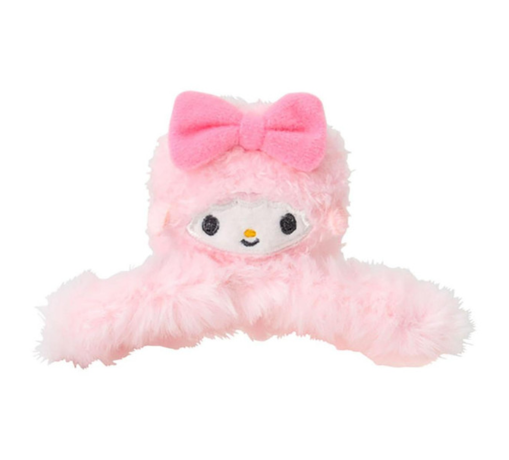 SANRIO ORIGINAL MY SWEET PIANO MASCOT HAIR CLAW CLIP FLUFFY FACE