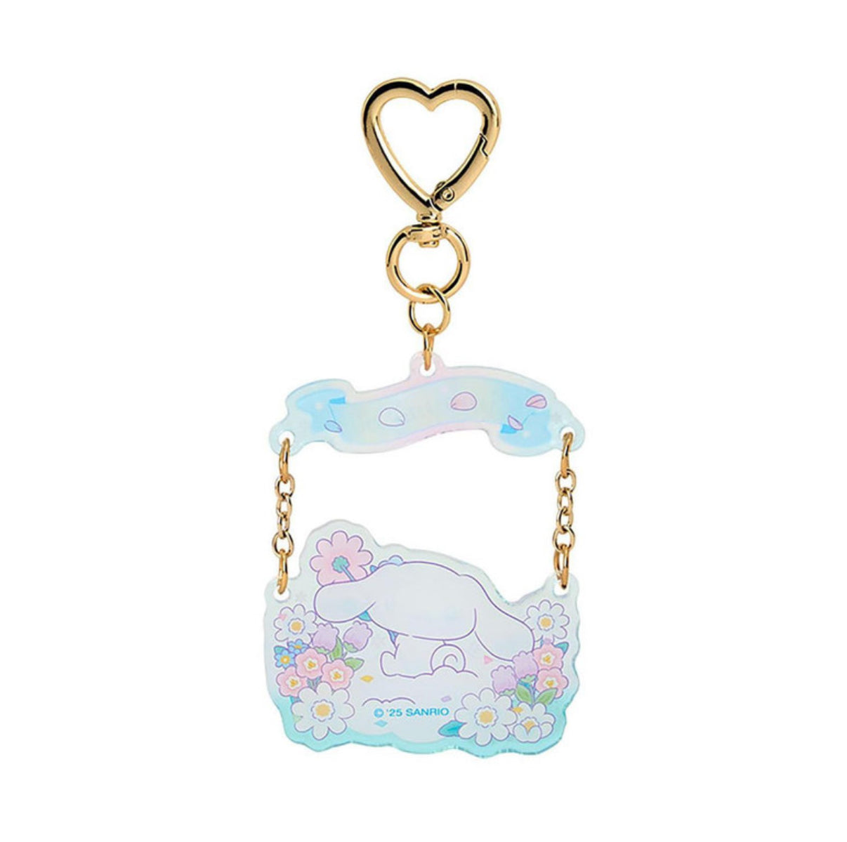 SANRIO CINNAMOROLL ACRYLIC KEYCHAIN (EVERYONE IS A STAR)