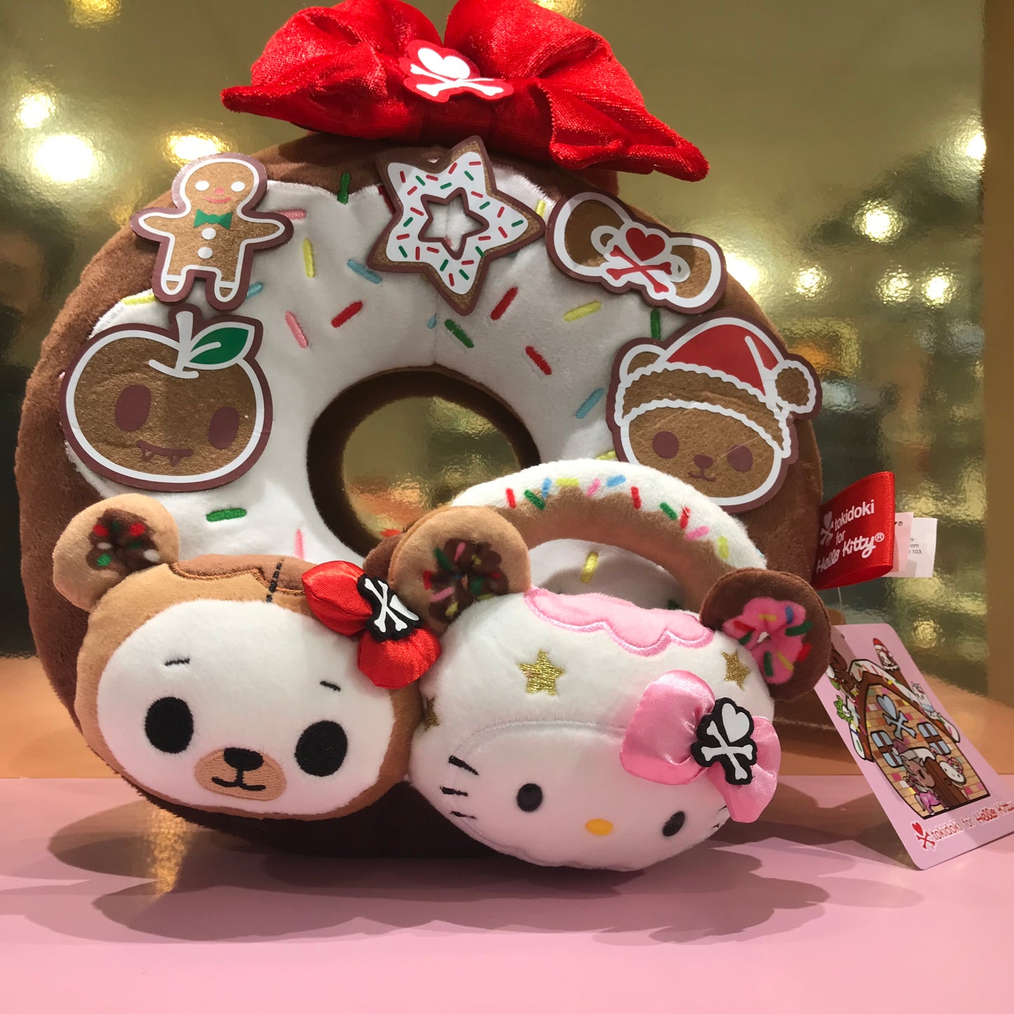 HELLO KITTY TOKIDOKI WREATH WINTER WONDERLAND