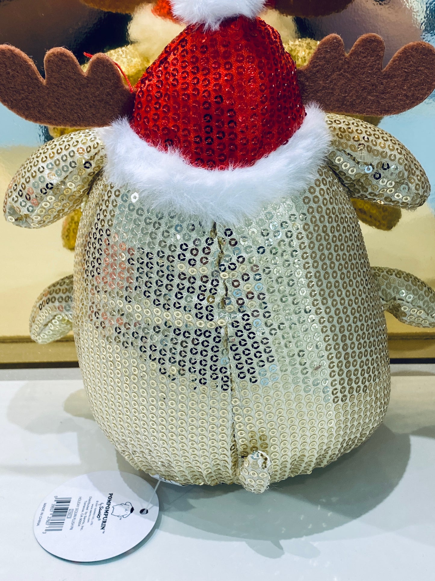 POMPOMPURIN SEQUIN PLUSH