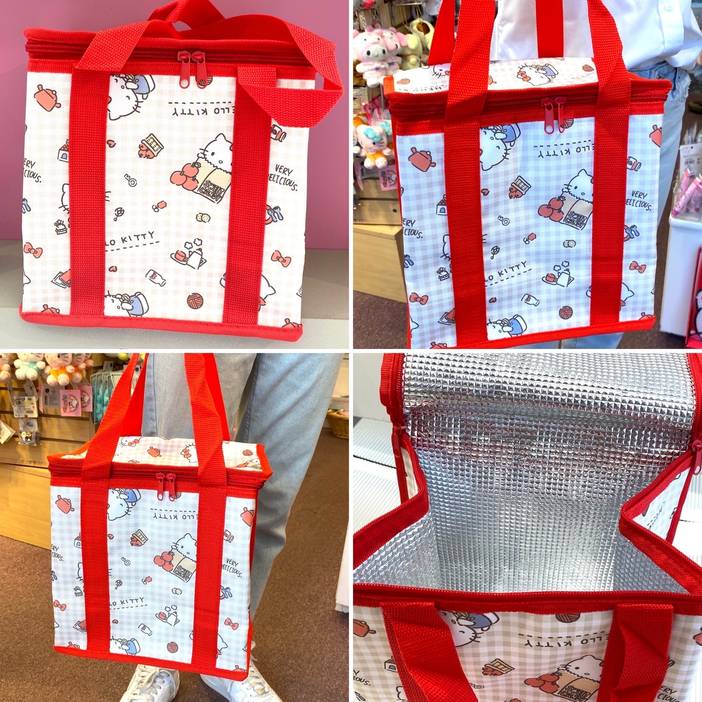 HELLO KITTY INSULATED LUNCH BAG