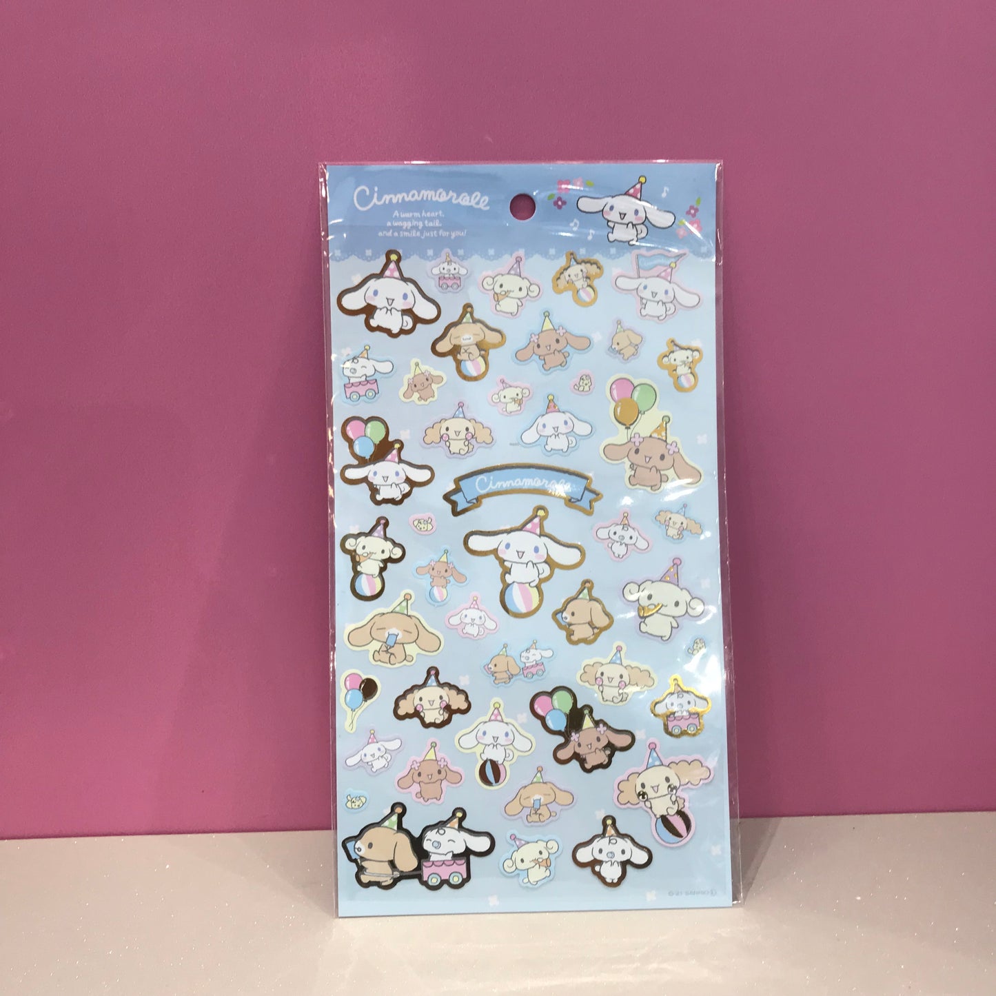 SANRIO CINNAMOROLL DECORATIVE STICKERS