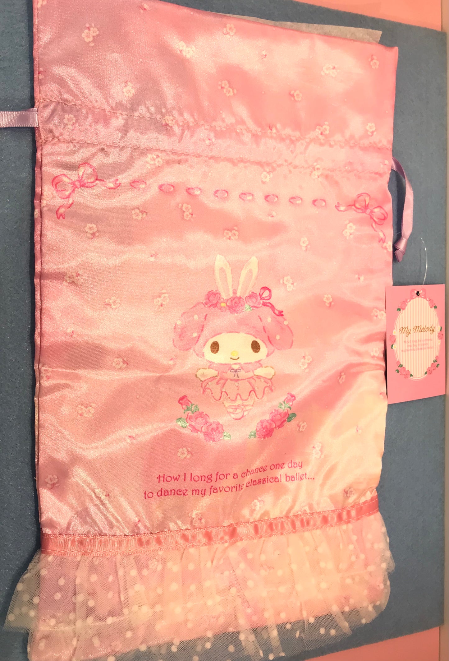 MY MELODY D STRING BAG BALLET MM