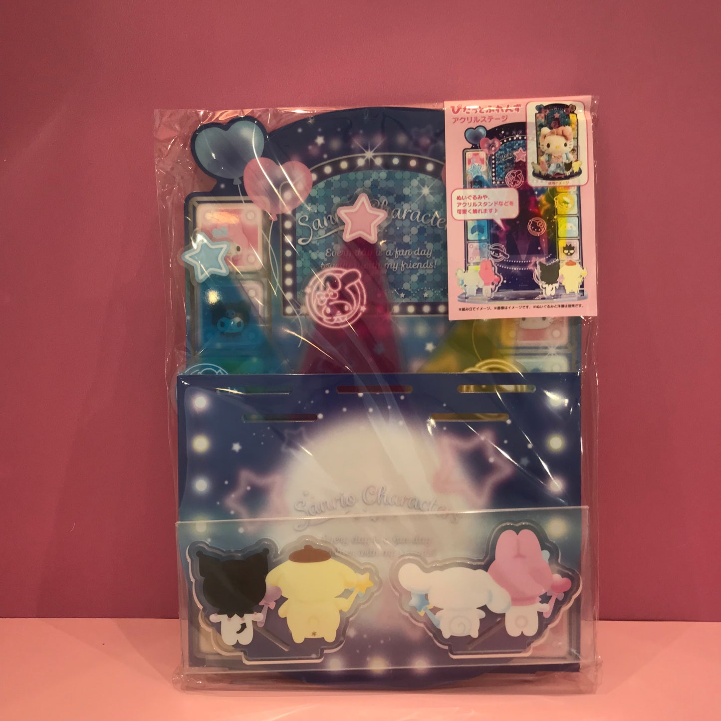 SANRIO ALL CHARACTERS ACRYLIC STAGE
