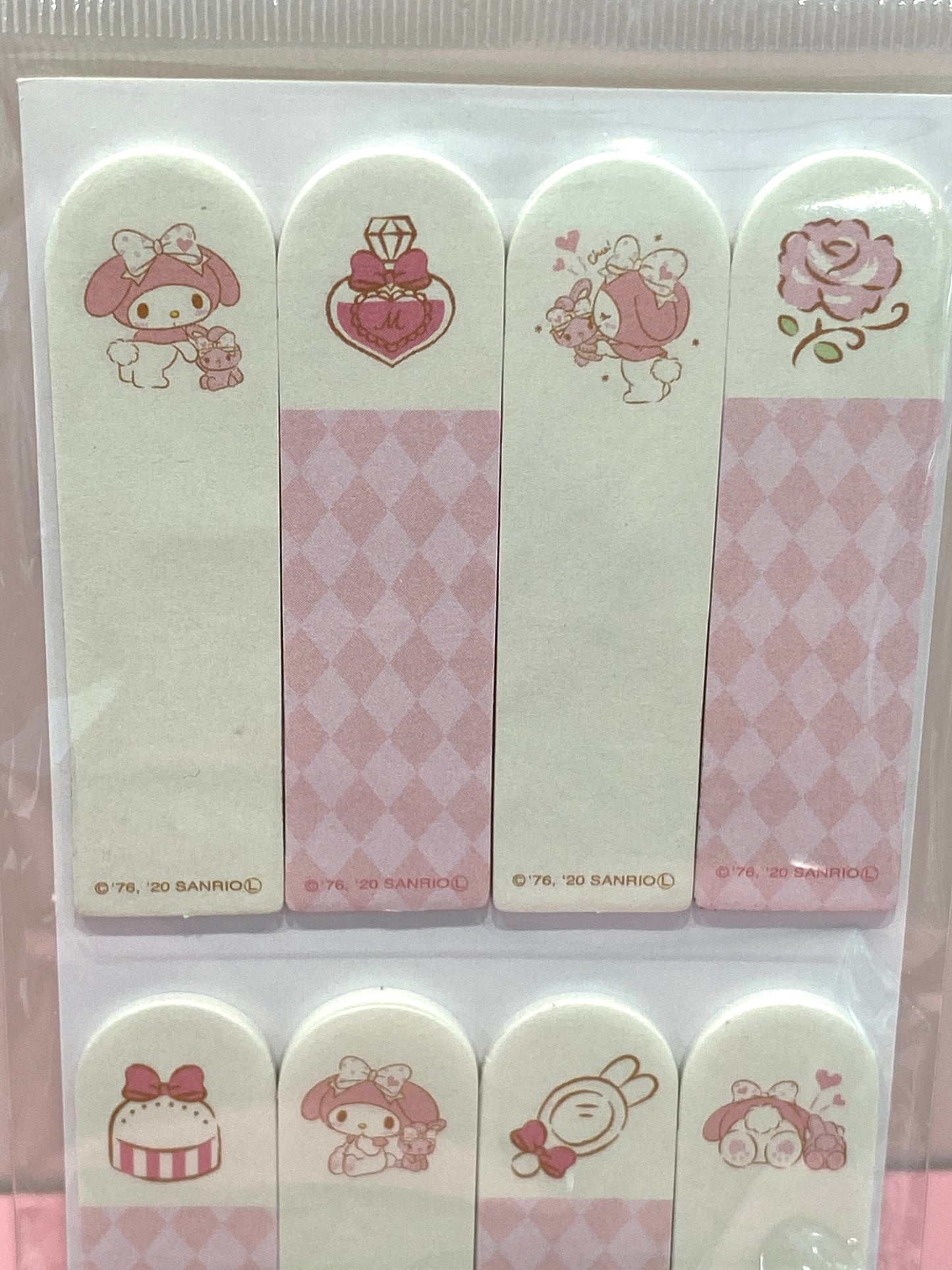 MY MELODY MEMO STICKERS PAD
