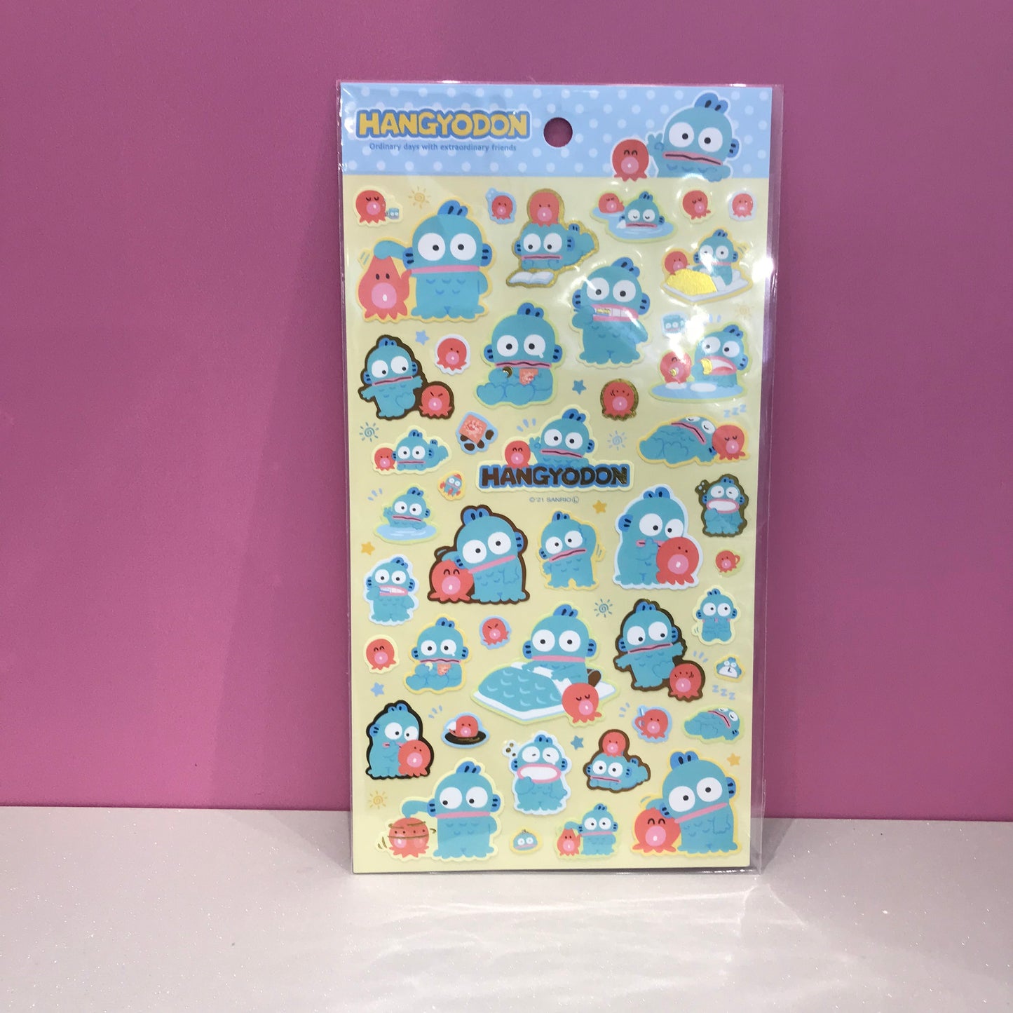 SANRIO HANGYODON DECORATIVE STICKERS