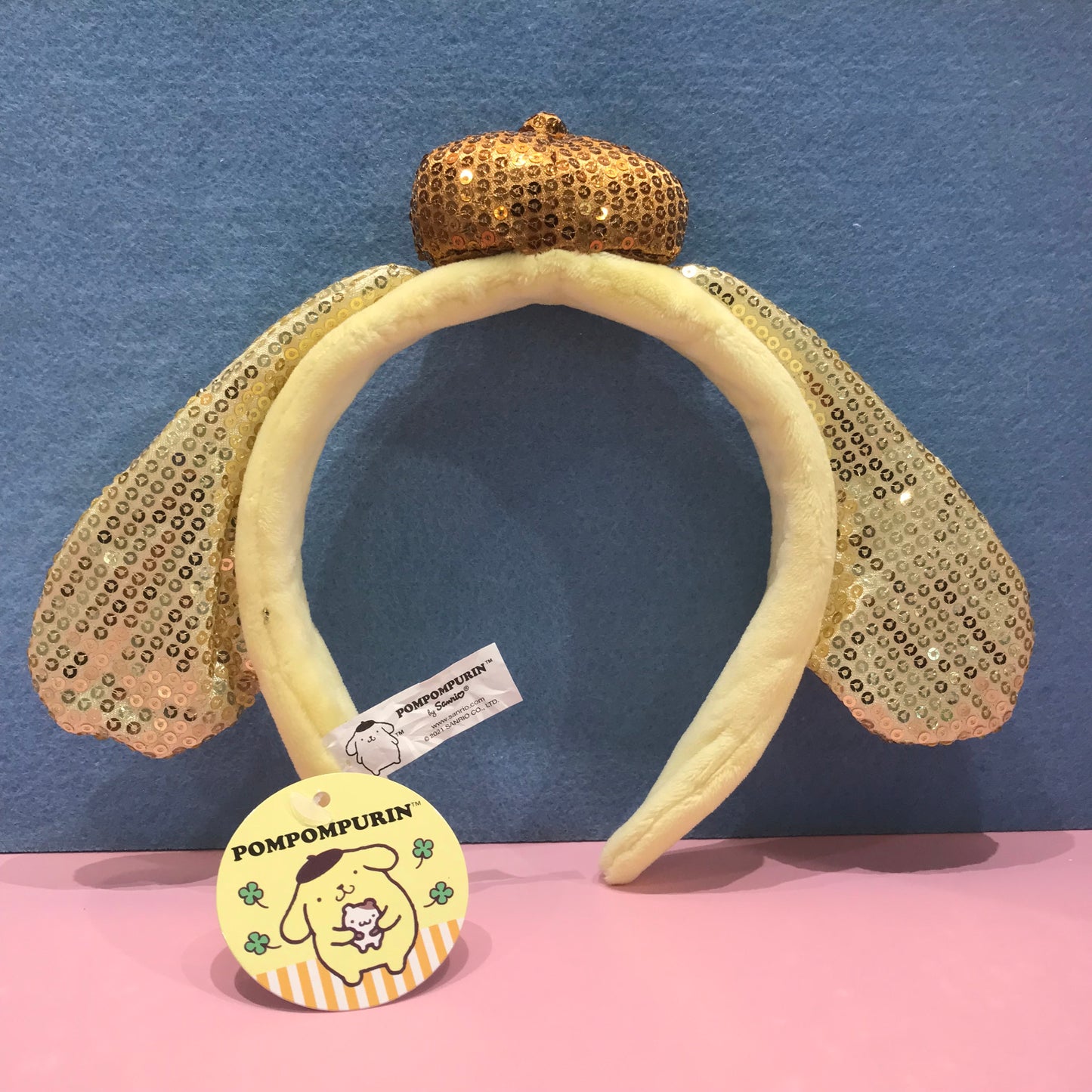 POMPOMPURIN SEQUIN HEADBAND