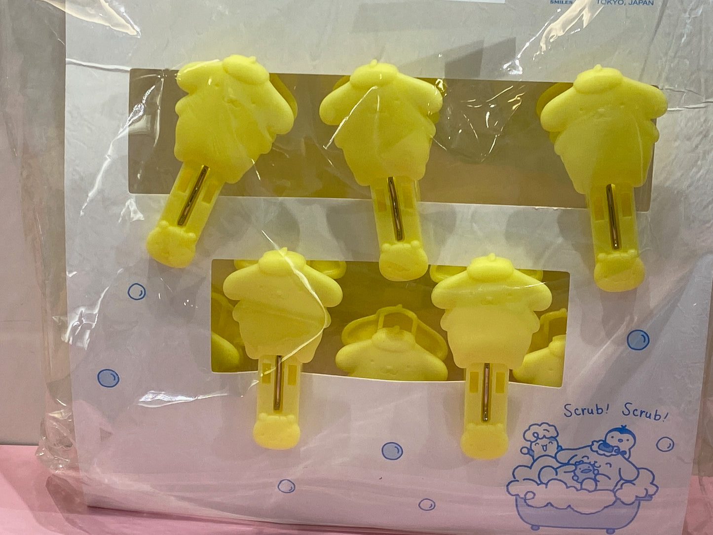 POMPOMPURIN LAUNDRY CLIP