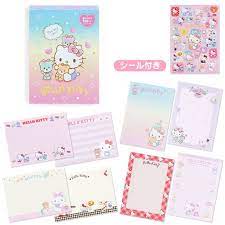 SANRIO HELLO KITTY 8 DESIGS MEMO