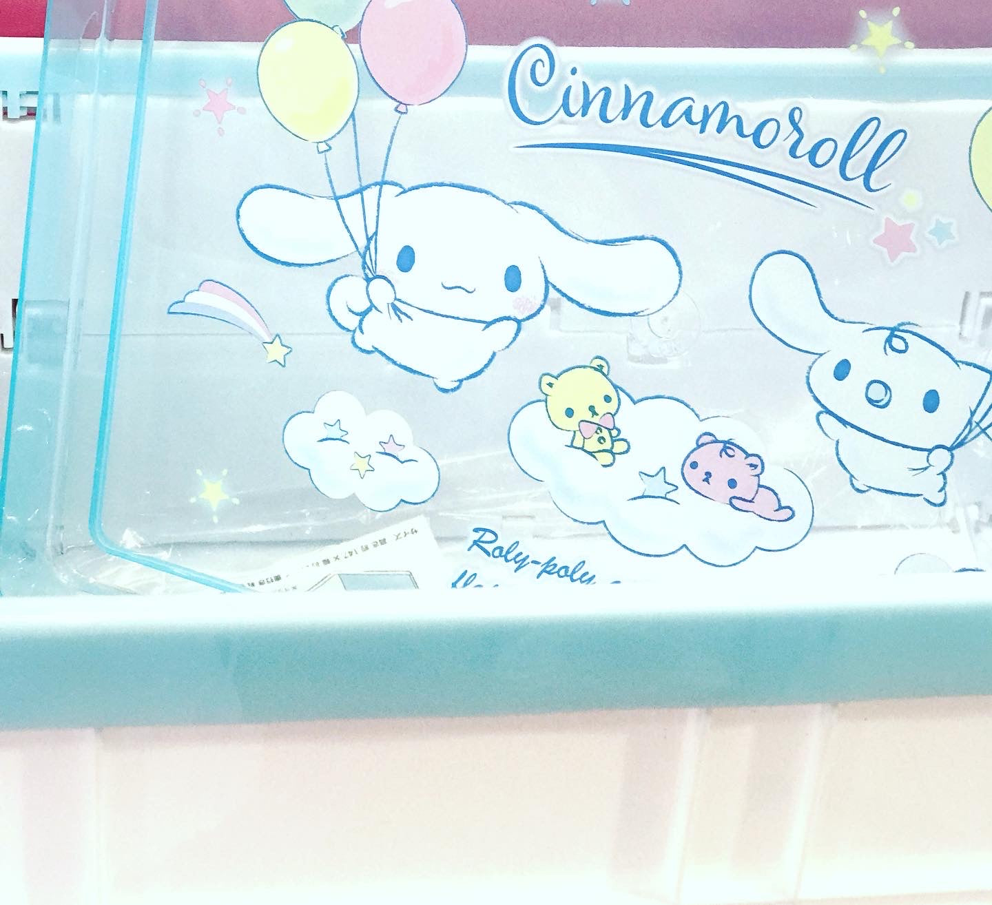 SANRIO CINNAMOROLL FOLDING STORAGE BOX S C/N