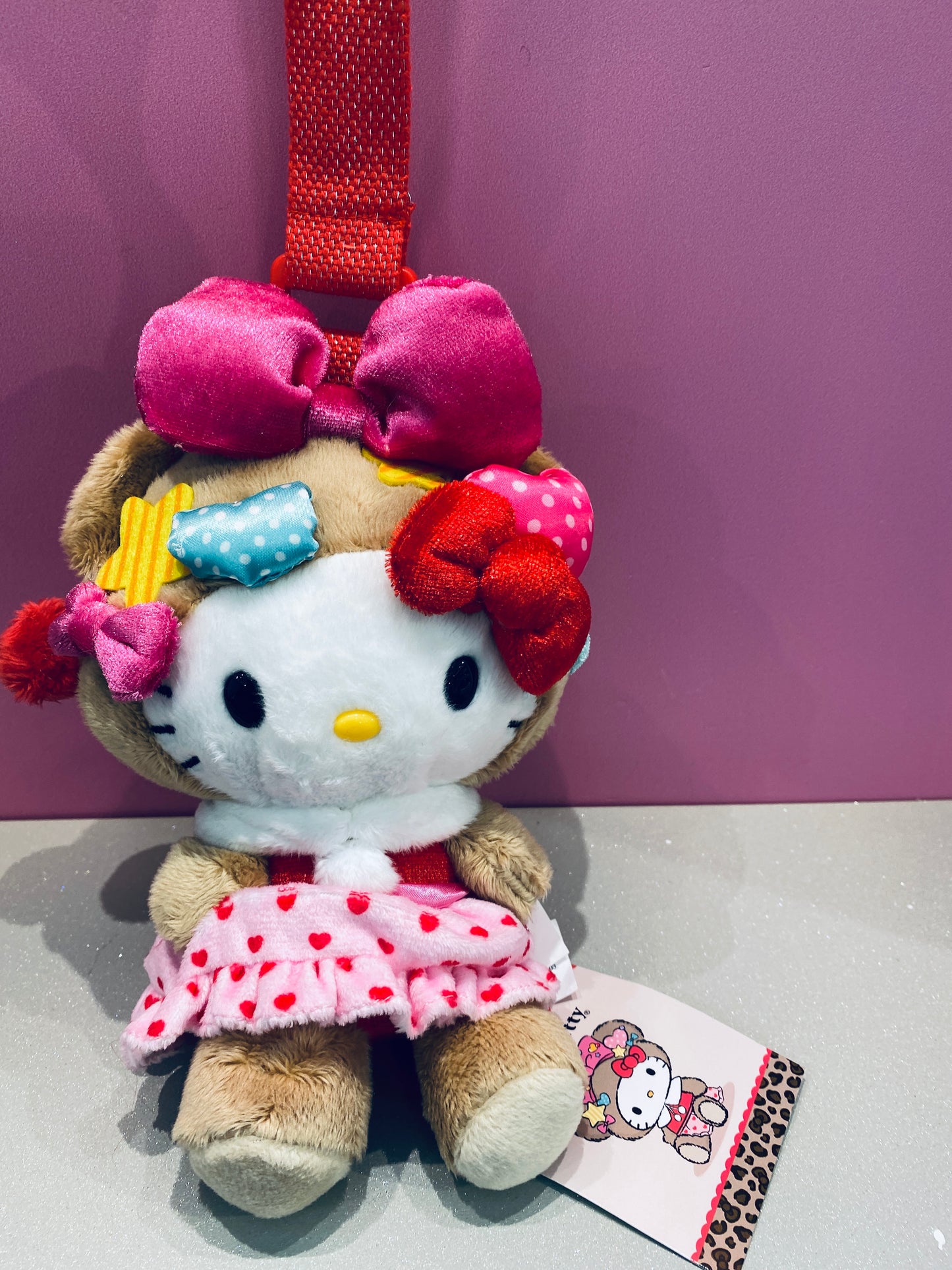 HELLO KITTY MASCOT PURSE LOVELY BEAR
