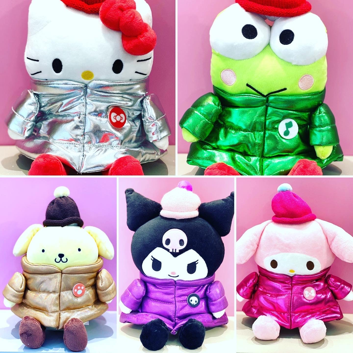 SANRIO HELLO KITTY PUFFER JACKET PLUSH HK