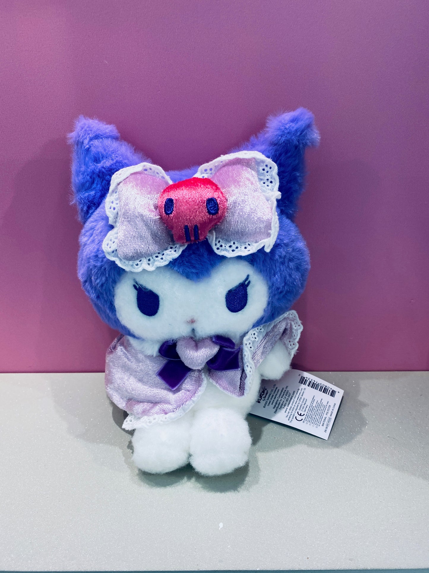 KUROMI 8 IN PLUSH GIRLY CAPE