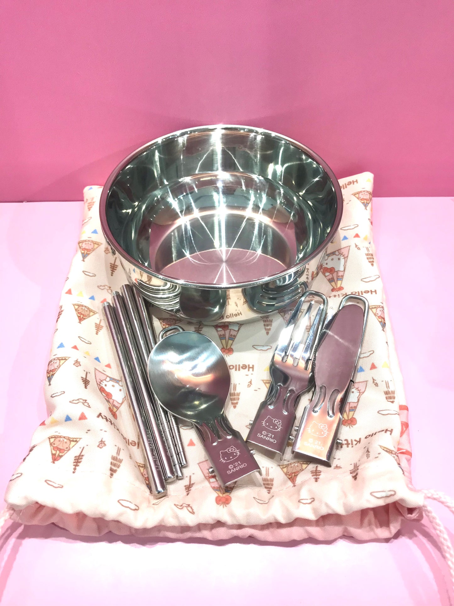 HELLO KITTY CUTLERY SET KT
