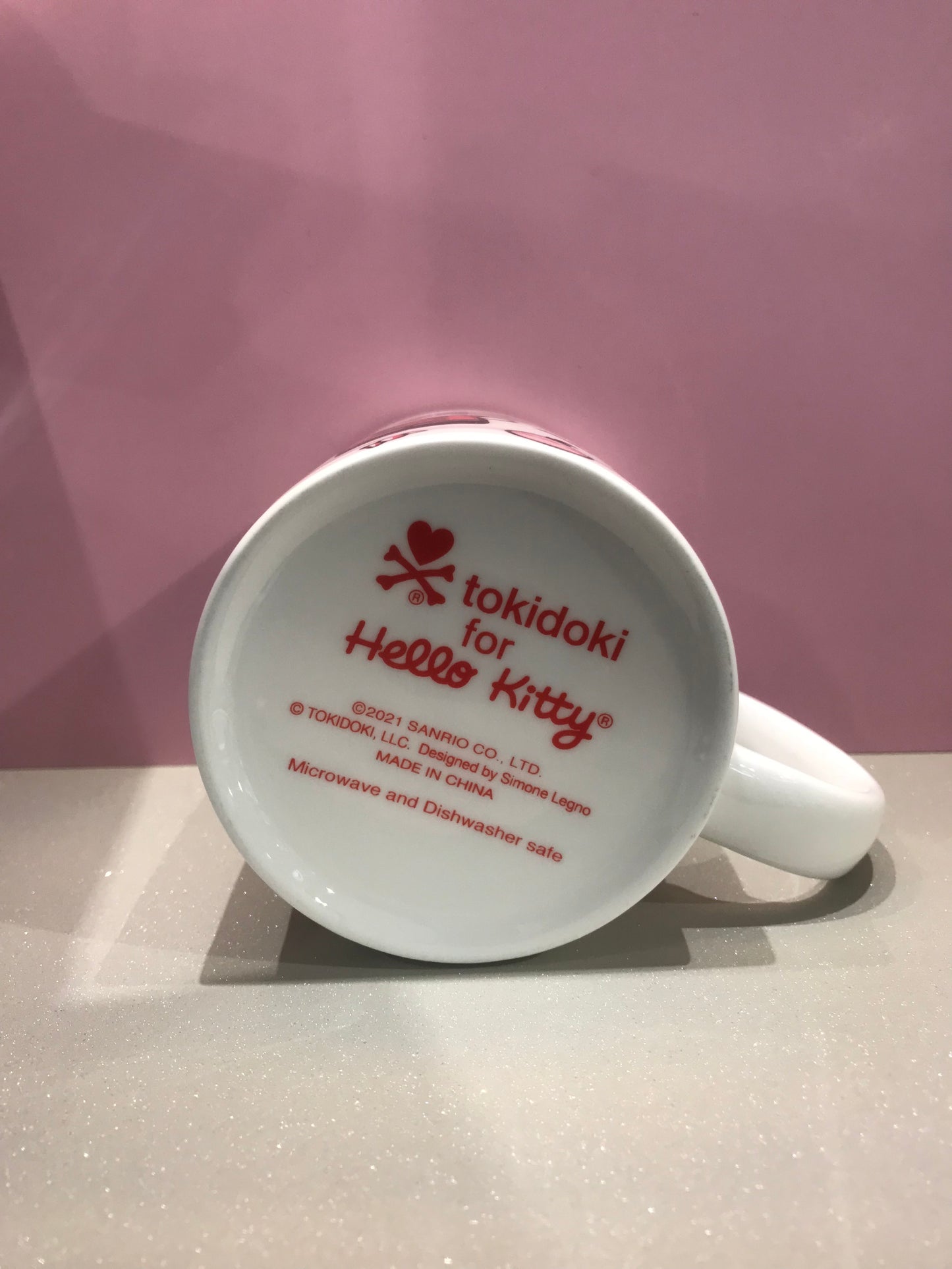 HELLO KITTY TOKIDOKI CEREMIC MUG WINTER WONDERLAND