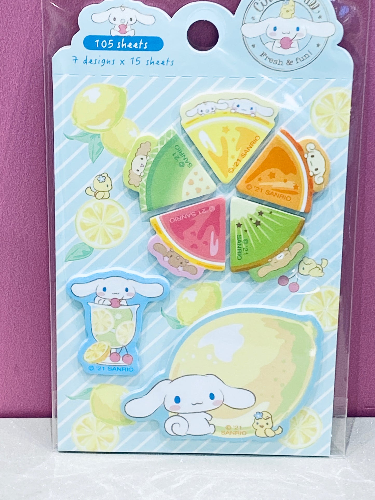 SANRIO CINNAMOROLL STICKY NOTES MARKING CN
