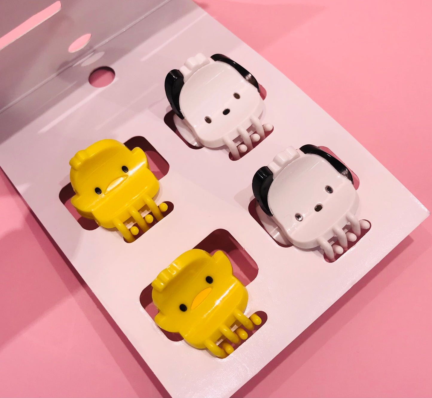 POCHACCO AND FRIEND HAIR CLIP MINI D-CUT