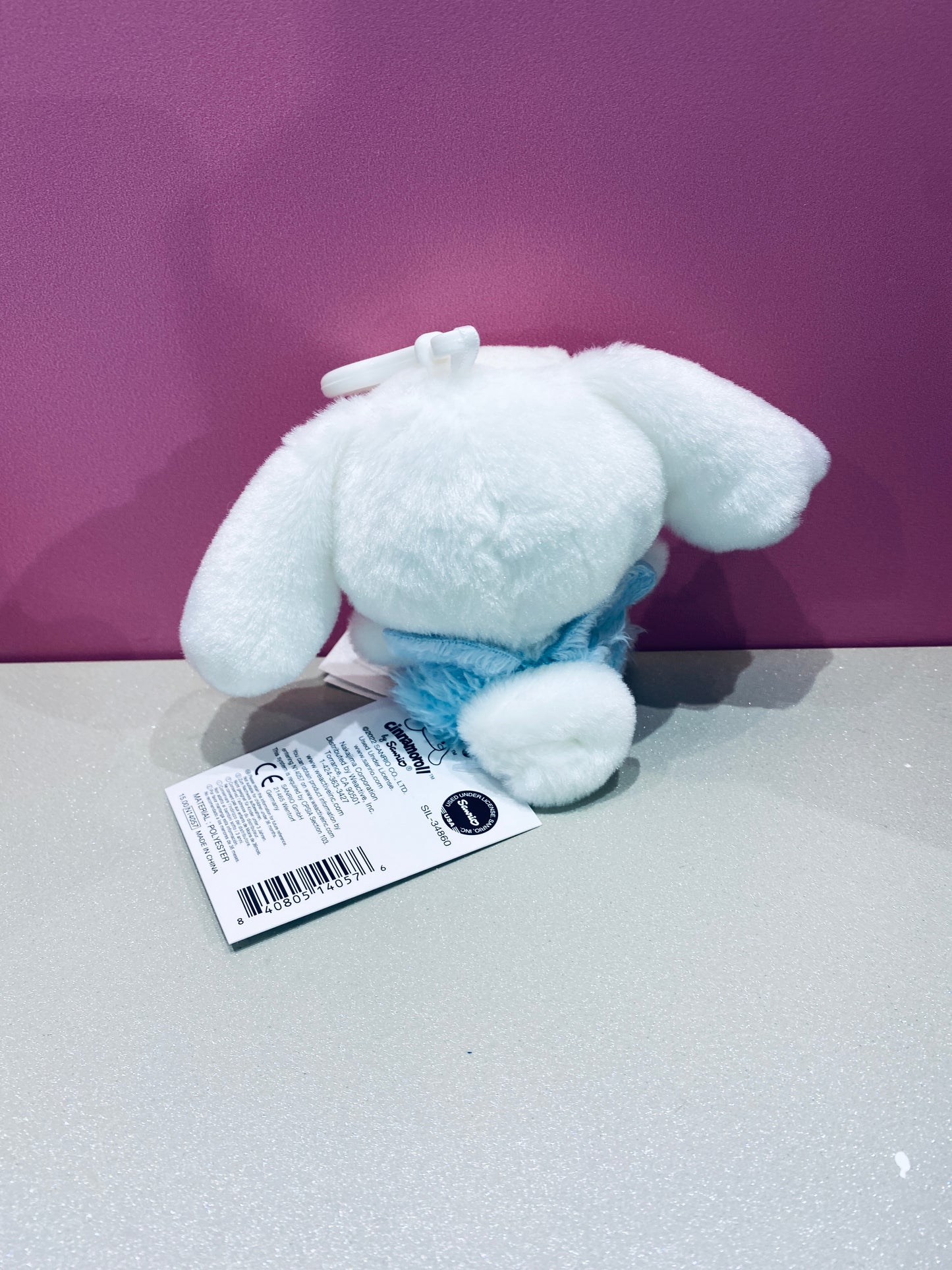 CIINNAMOROLL MASCOT CLIP ON ANGEL