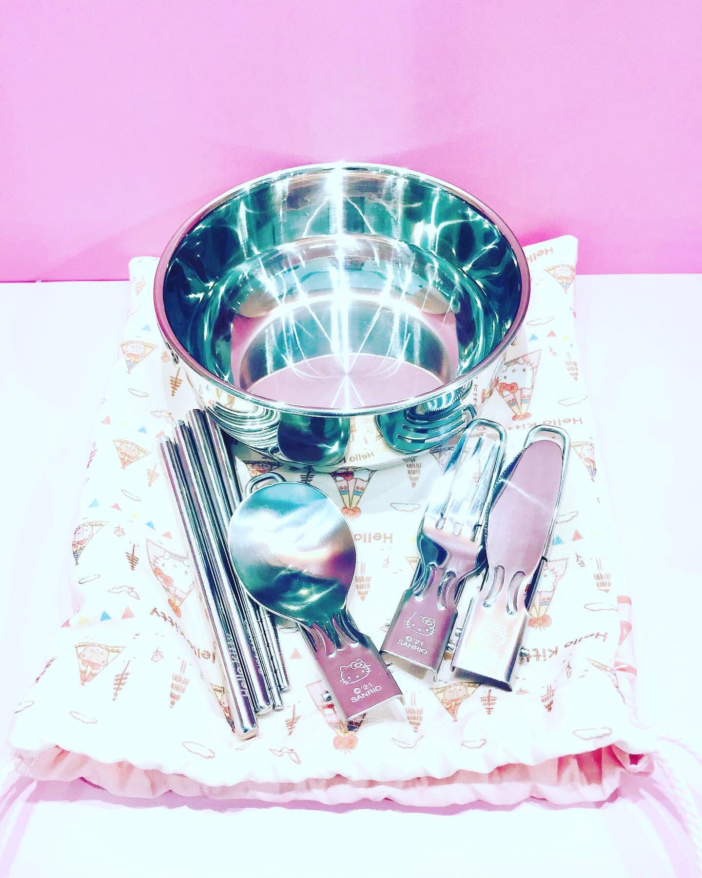 MY MELODY CUTLERY SET