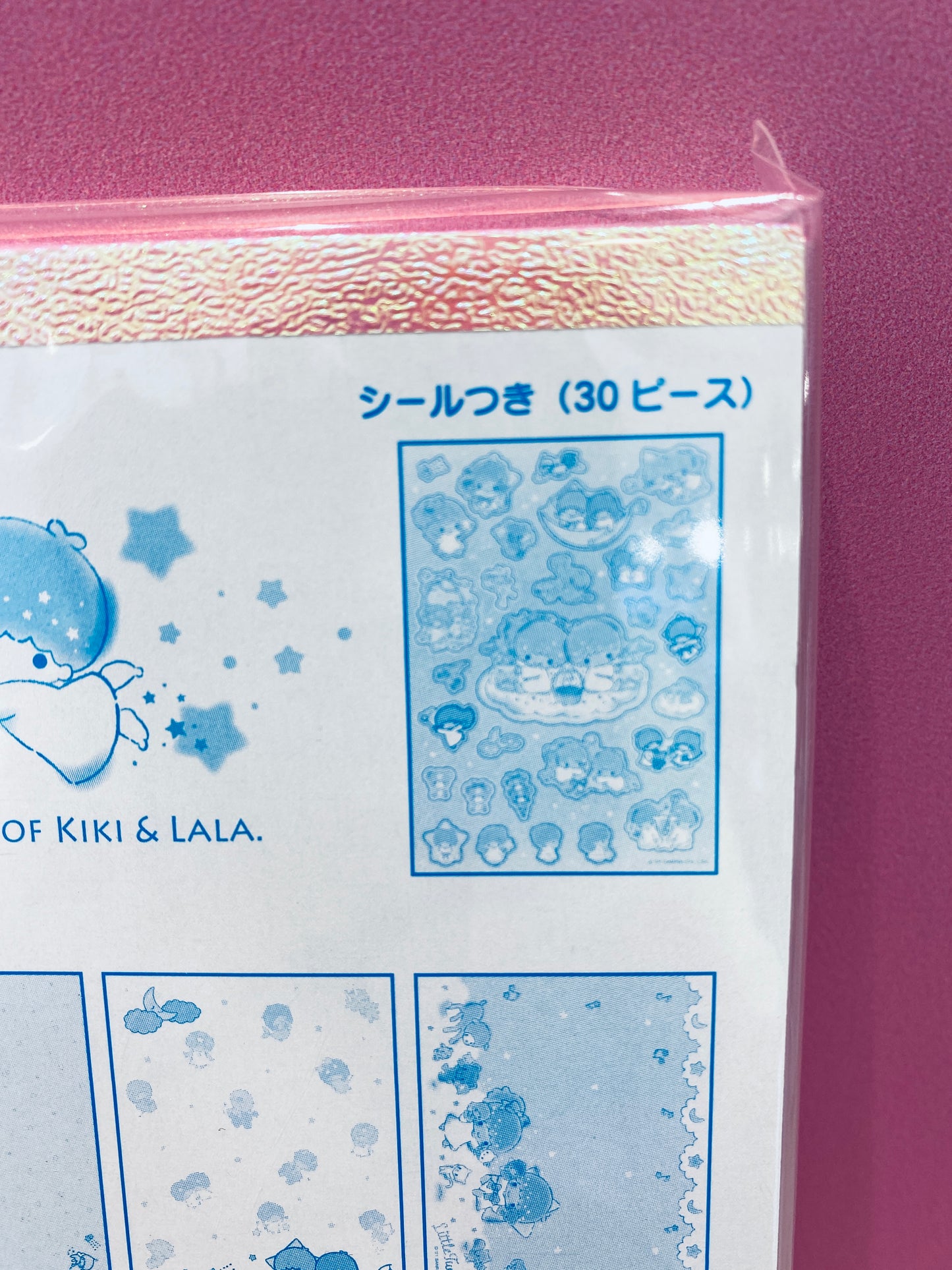 LITTLE TWIN STARS MEMO PAD 8 DESIGN WITH STICKERS