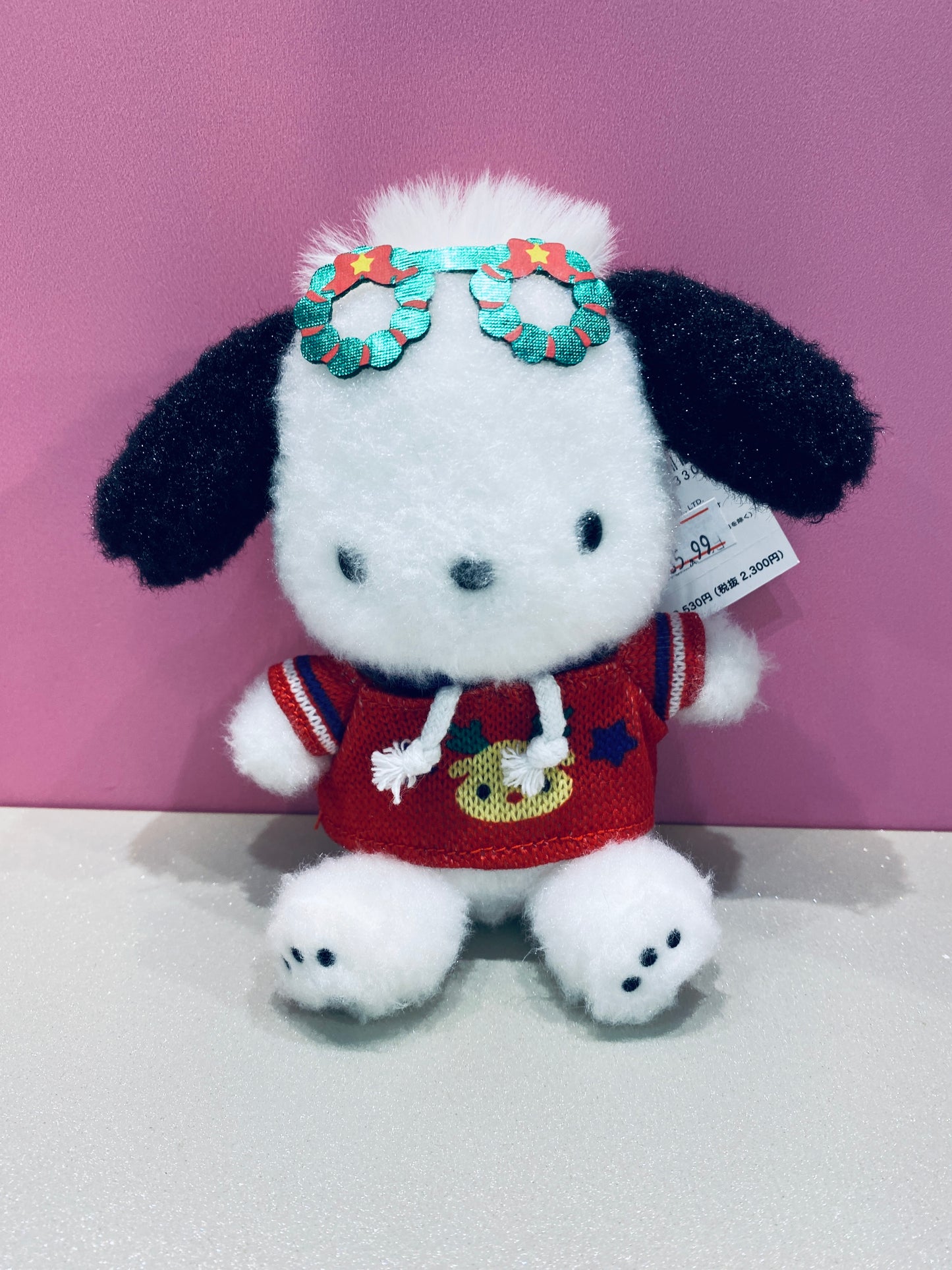 SANRIO POCHACCO XMAS HANGING MASCOT