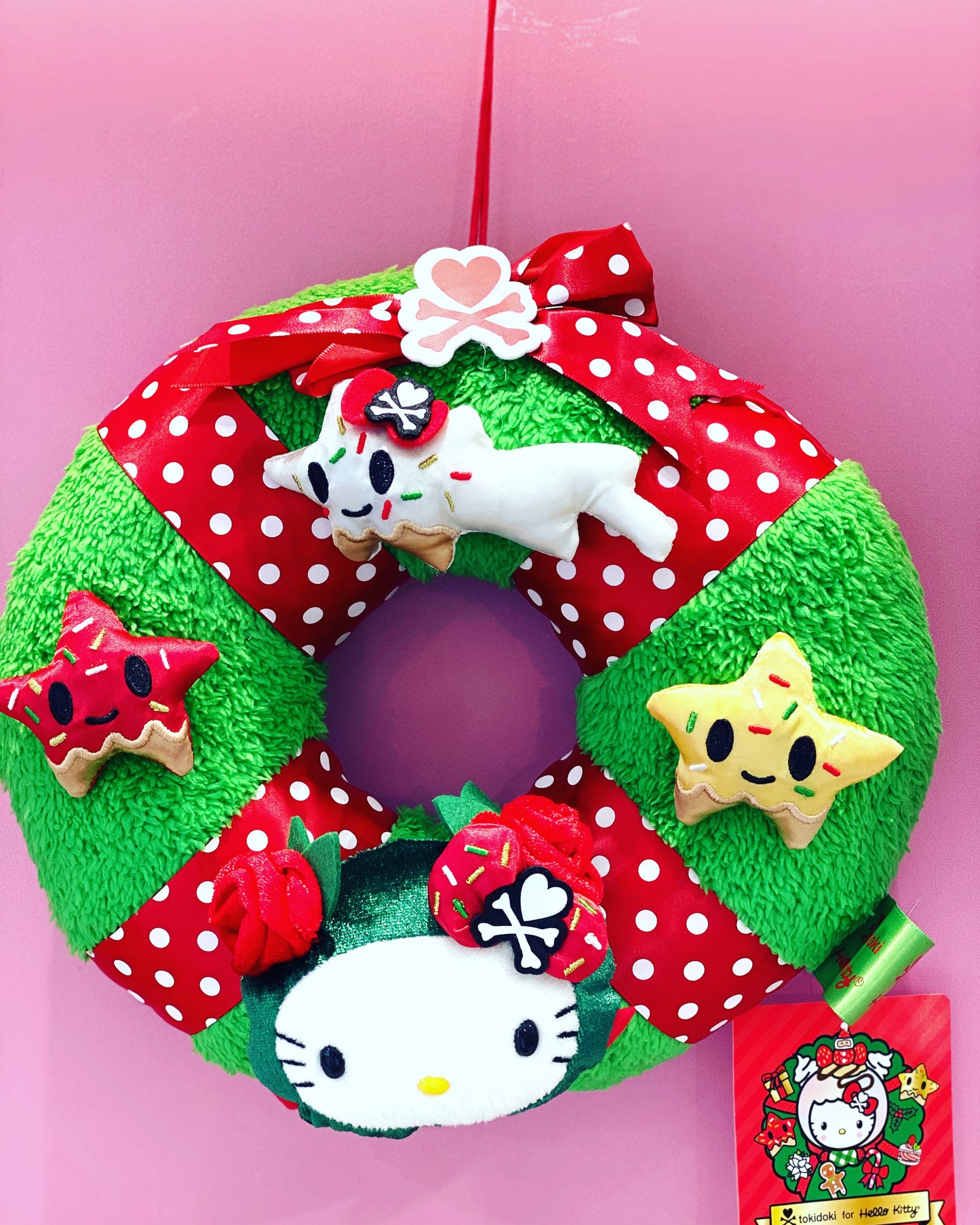 HELLO KITTY WREATH TOKIDOKI