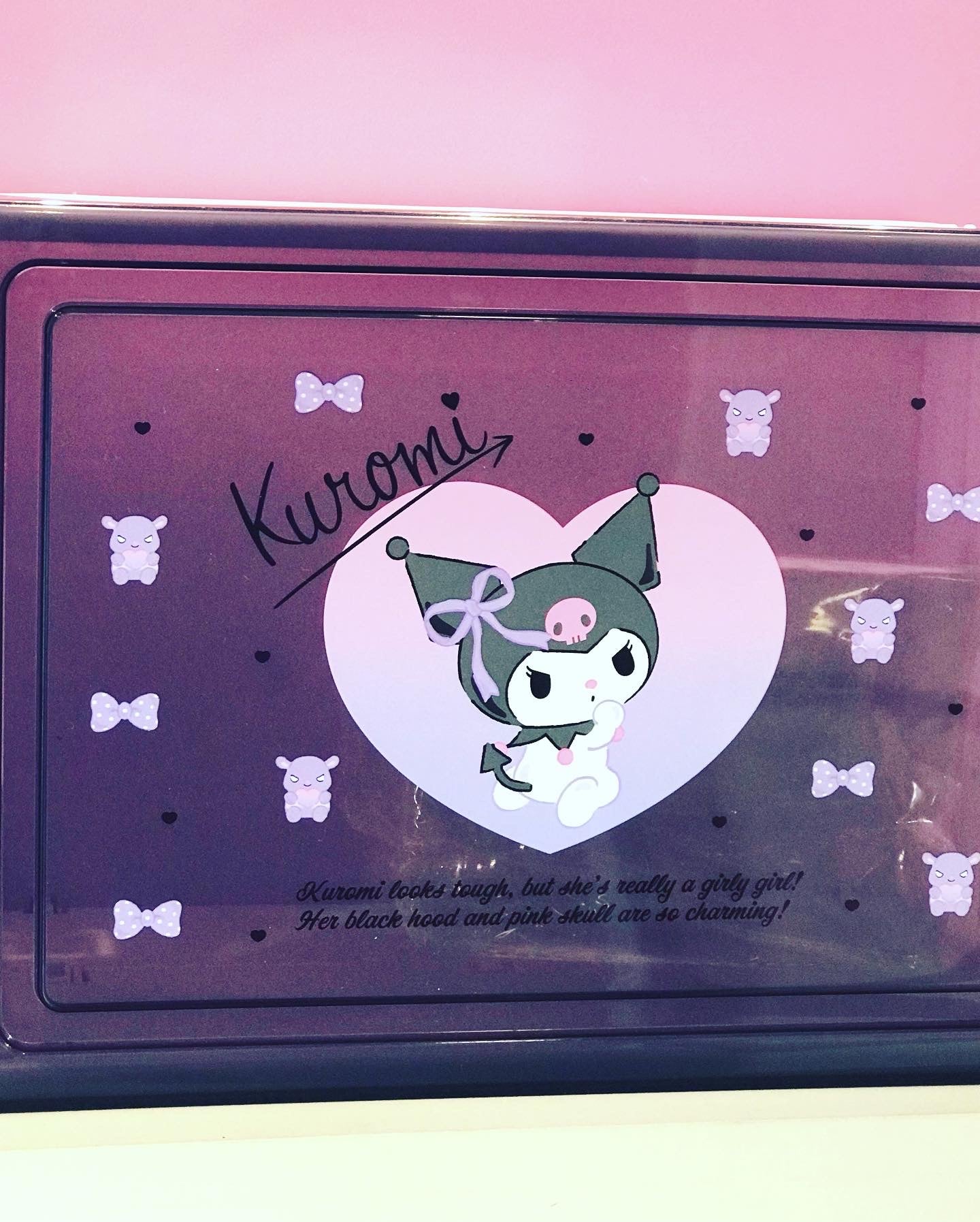 SANRIO KUROMI FOLDING STORAGE BOX S K/U